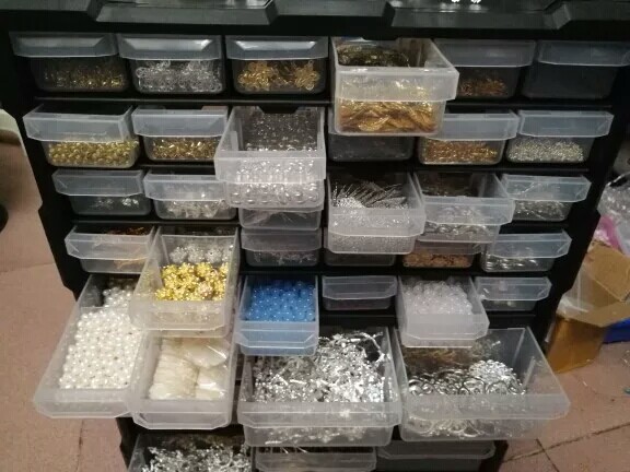 串珠盒，抽屉收纳盒，珠宝盒，饰品盒，零件盒...