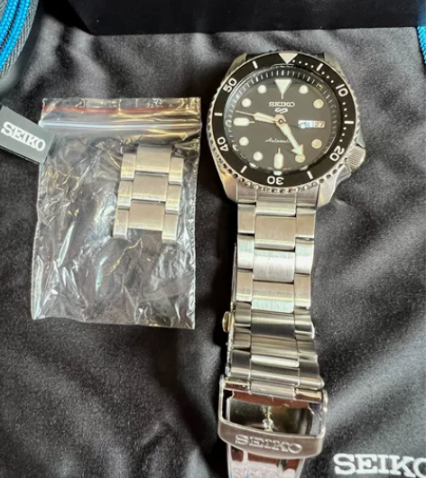 SEIKO精工5号官方正品男士手表 深海小...