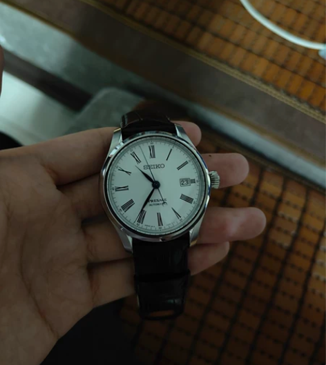 精工珐琅盘手表,型号SPB047J1,购买...