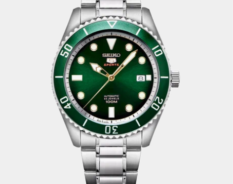 巴塞尔新品Seiko精工5号系列夜光水鬼自...