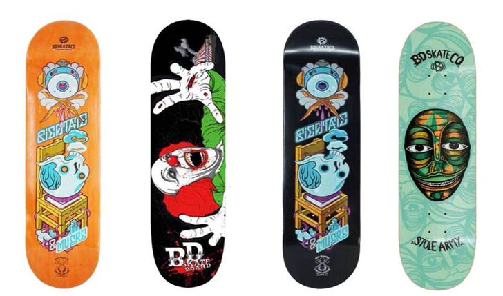 滑板双翘板面BD和droshky 性价好 ...