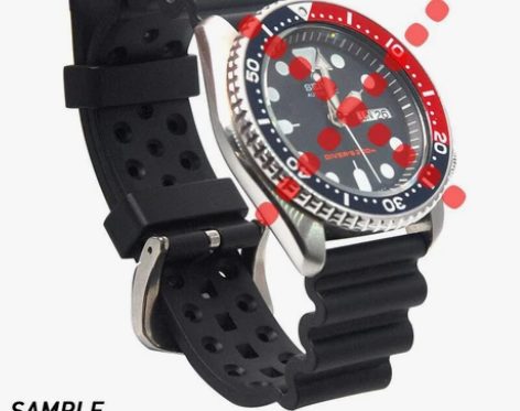 精工seiko007鲍鱼小mm5号罐头胶表...