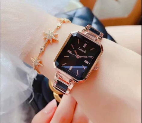新款精工方形手表女士气质腕表豪装版休闲百搭...