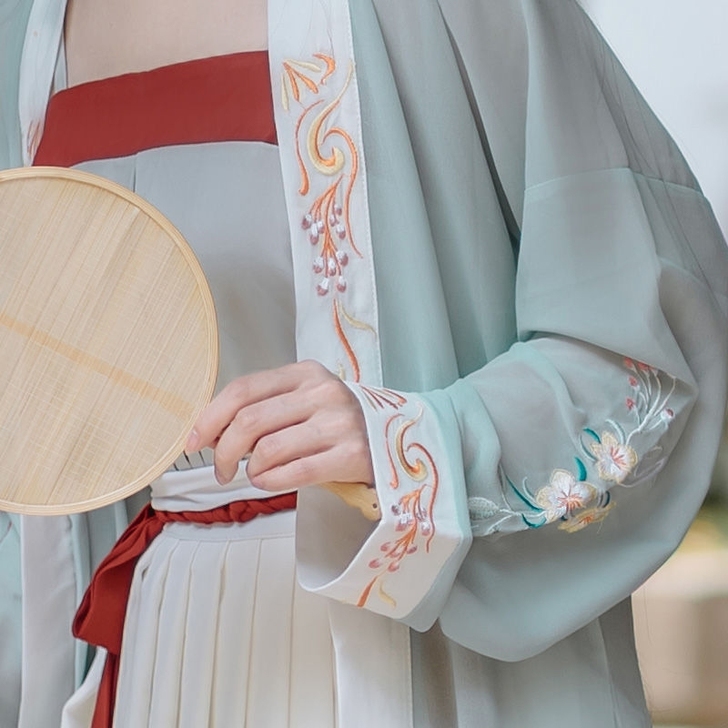 【芙蓉】茗月萱原创汉服女宋裤裙褙子四件套日...