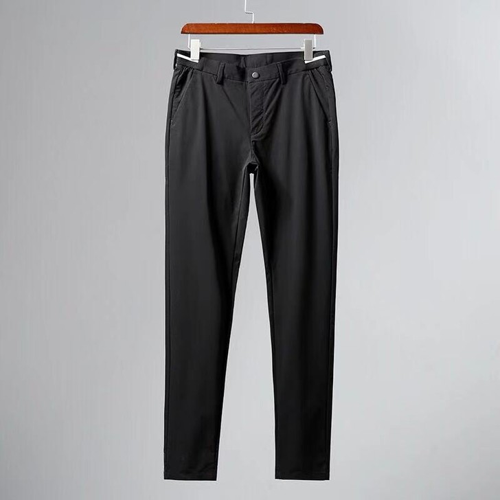 男士修身弹力休闲裤