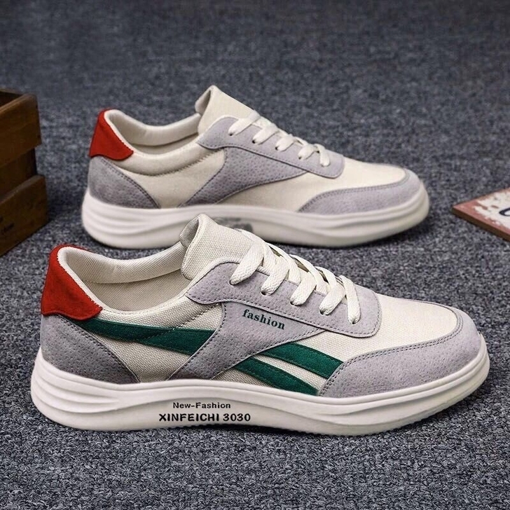 【亏本包邮】2021爆款男鞋春秋透气跑步休...