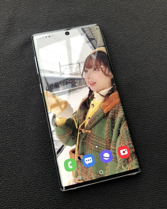 自用超新三星Note10几乎完美屏幕全网通...