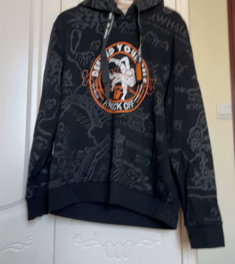 啥牌不清楚了 商场专柜入的 L码男士卫衣 ...