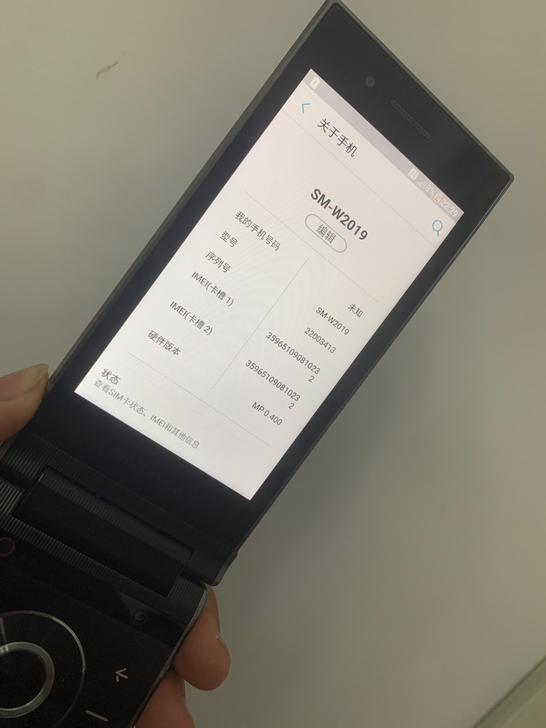 三星W2019