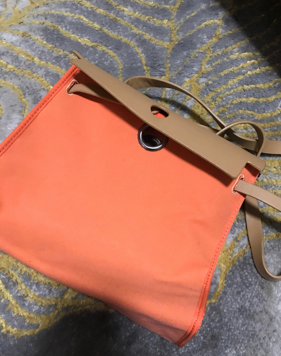 牛皮凯莉包帆布学院风手提真皮女包单肩斜跨撞...