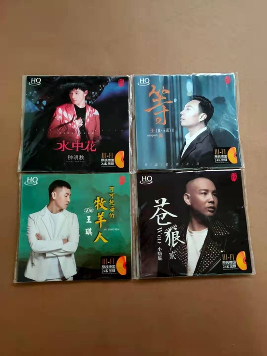 一套男声发烧试音CD碟，王闻+小骆驼+钟明...