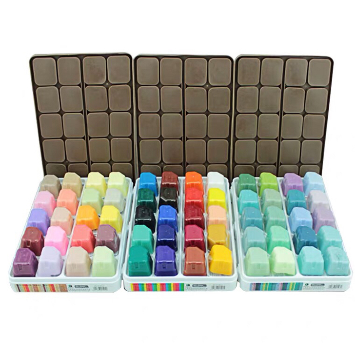 马利水粉颜料 果冻颜料 60色