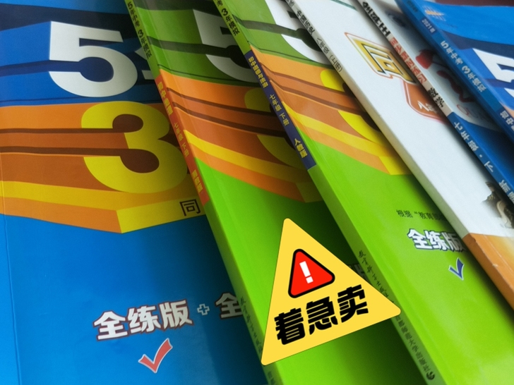 五年中考，三年模拟，着急卖。转手原因 也没...
