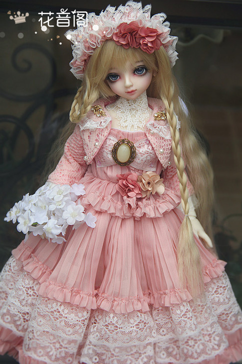 花音阁 sd bjd 娃衣 4分 洋装 M...
