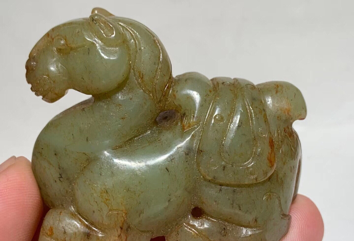 和田玉，玉雕骆驼，喜欢私聊