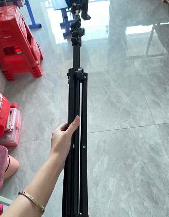 全新1.7米直播支架手机直播支架户外落地三...