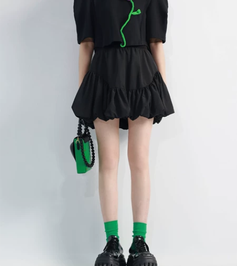 蓬蓬裙 全新仅试穿 我168 130斤 带...