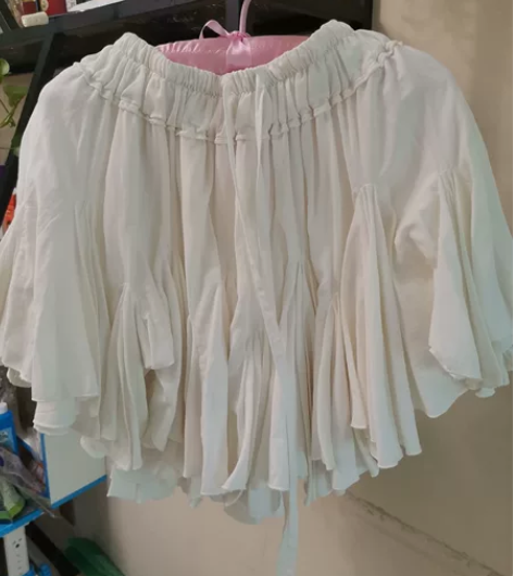 白色显瘦百搭蓬蓬裙 L码 全新 感兴趣的话...