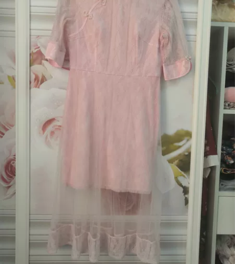 中国风女装改良汉服旗袍式连衣裙女唐装文艺复...