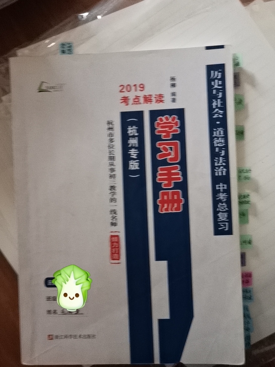 历史与社会道德与法治学习学习手册杨柳编著