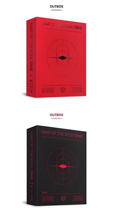 【拆出】防弹少年团one线上演唱会DVD普...