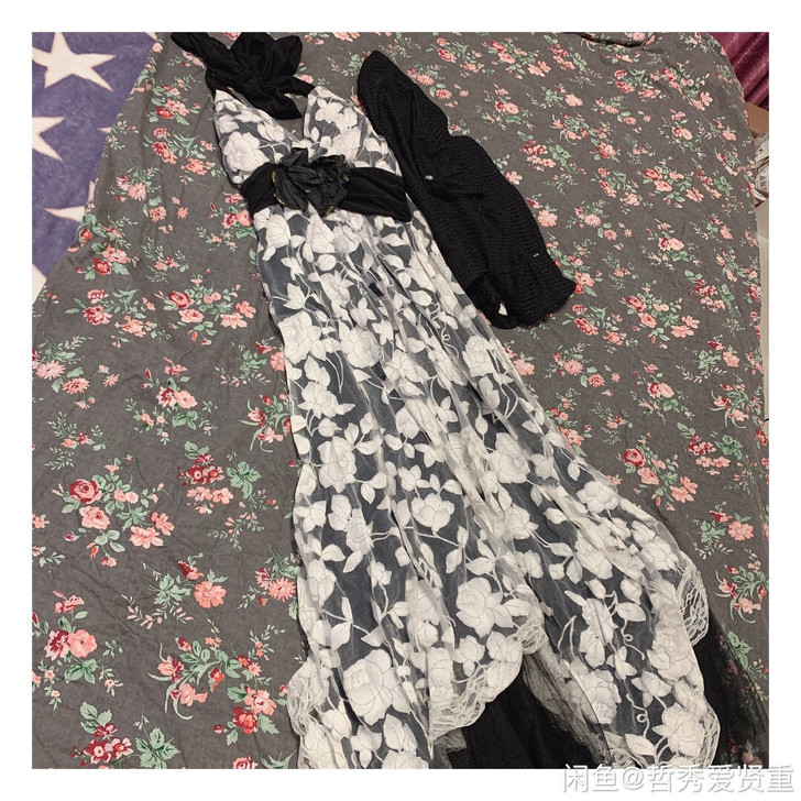 【出】古着vintage水无花音连衣裙一套