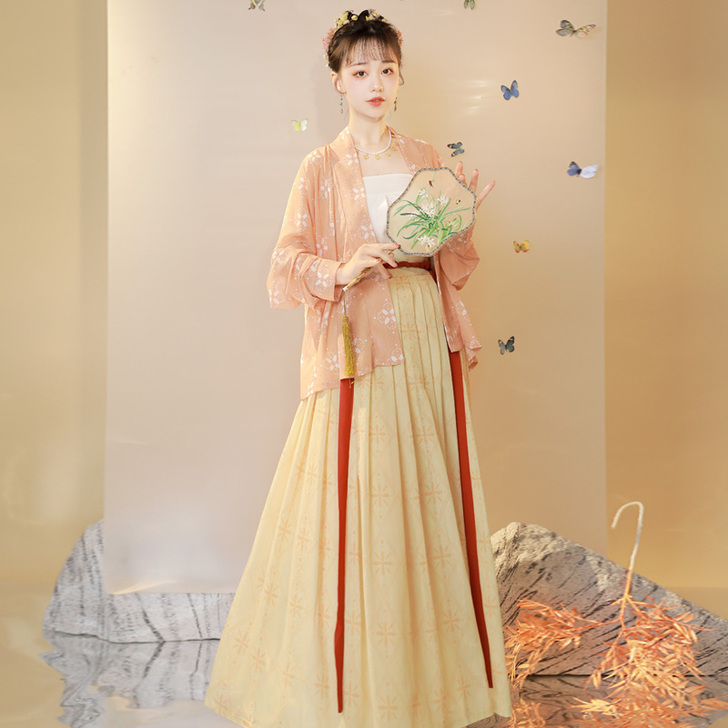 【倚梦故里】茗月萱原创汉服女宋制复原款飞机...