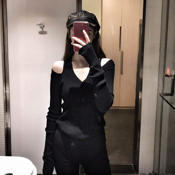 晶美雅 毛针织衫