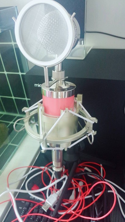 声卡套装手机电脑变声器通用唱歌主播麦克风K...