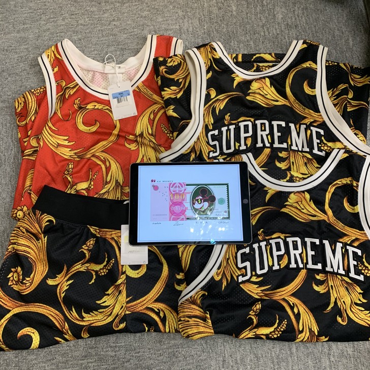 Supreme 红稻草黑稻草 全新中古