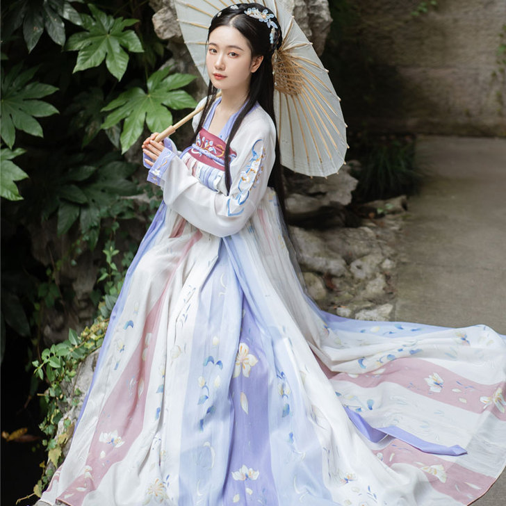 【樱洛】茗月萱齐胸襦裙套装