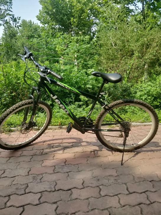 Jeep吉普山地自行车，基本没有上过路，全...