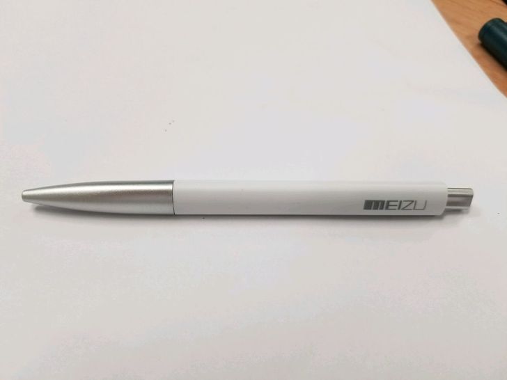 全新meizu魅族周边蓝色圆珠笔量大包邮