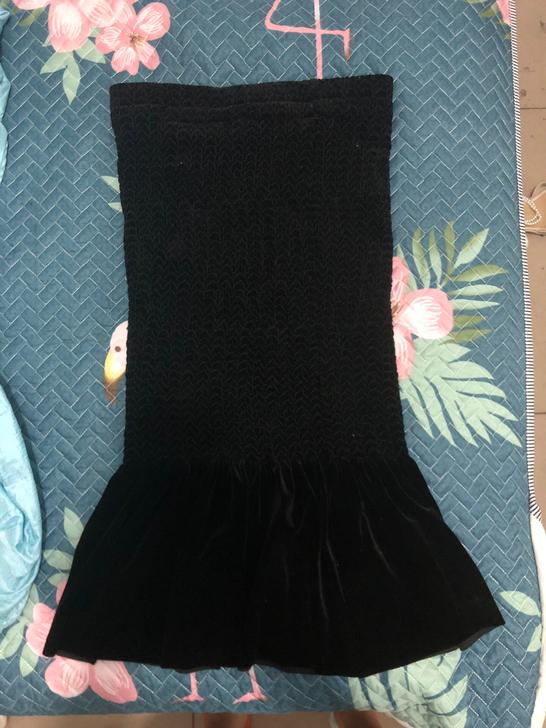 鱼尾裙女，适合秋冬穿，100斤左右的放心拍