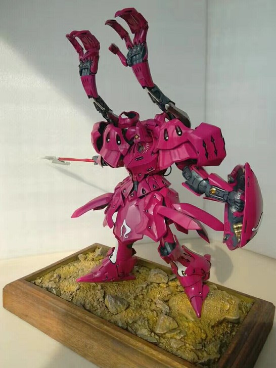 代工作品五星物语上色完成品1/100阿修罗...