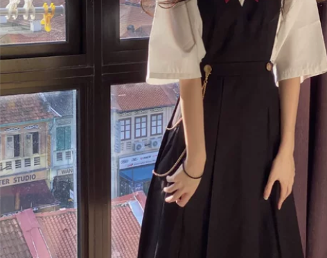 中长款爆款厂家直销原创裙日系JK制服百褶裙...