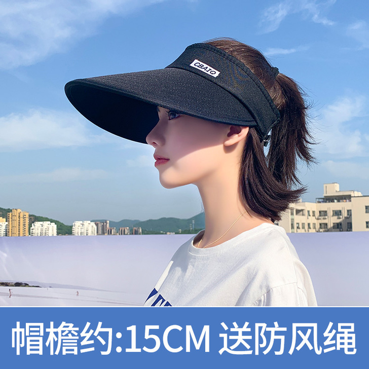 遮阳帽女防晒防紫外线夏季2021年新款遮脸...