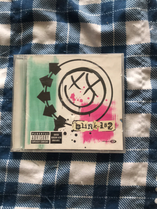 blink-182 同名专辑 美版眼原盘拆封