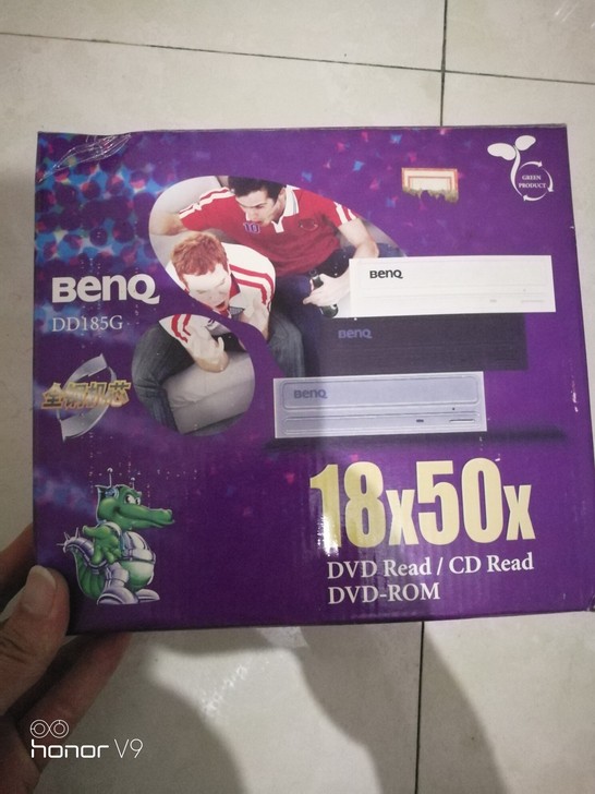 全新明基品牌并口光驱，电脑主机上用的，懂得来