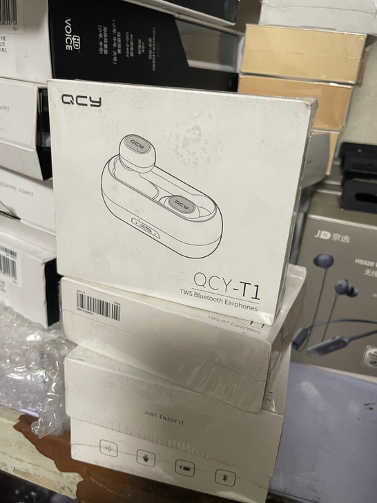 QCY T1真无线蓝牙耳机运动跑步入耳式迷...