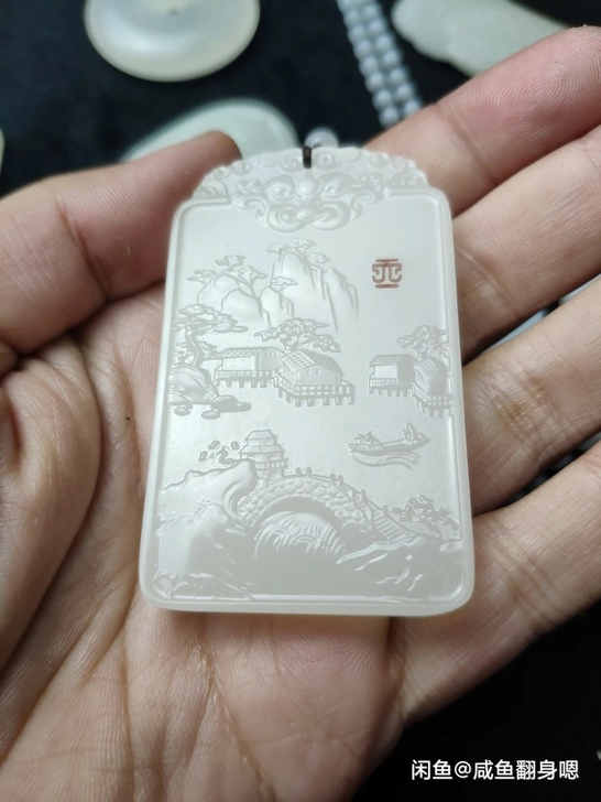 玉雕工厂倒闭剩下来一起批   新疆羊脂白玉...