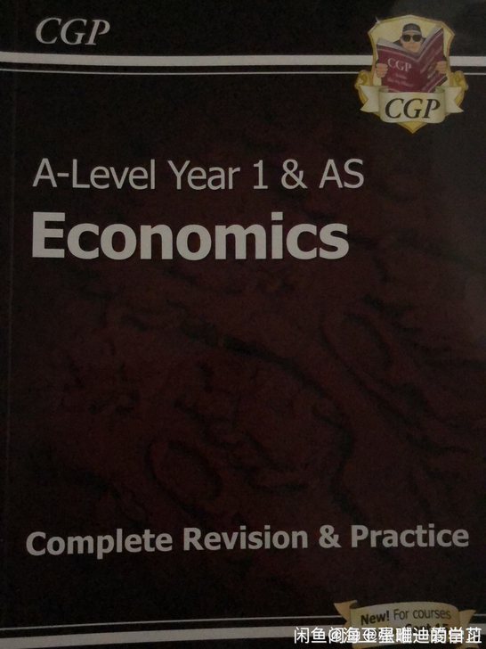 全新A-level经济CGP revisi...