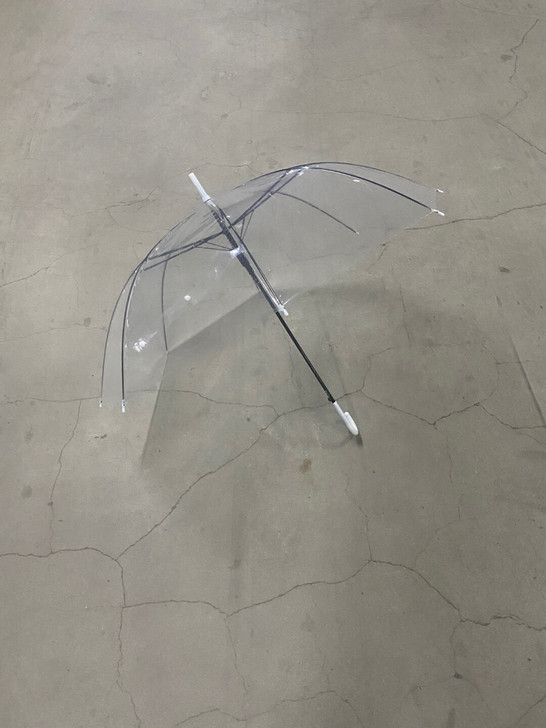 透明雨伞 用过1次 一共6把
