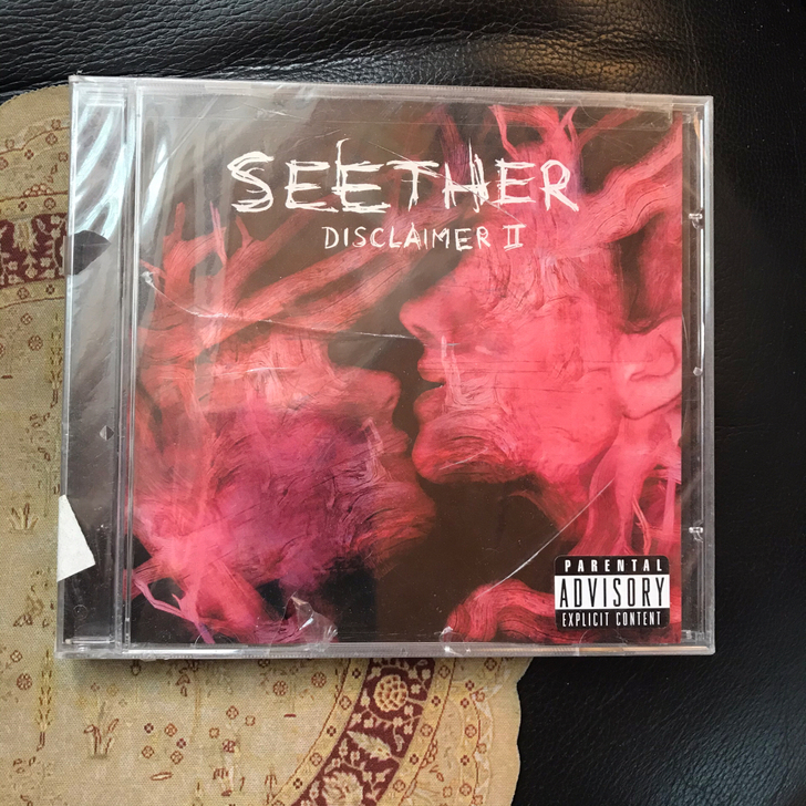 原装CD seether disclaim...