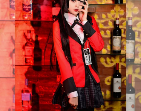 #Cosplay 狂赌之渊cos服 动漫c...