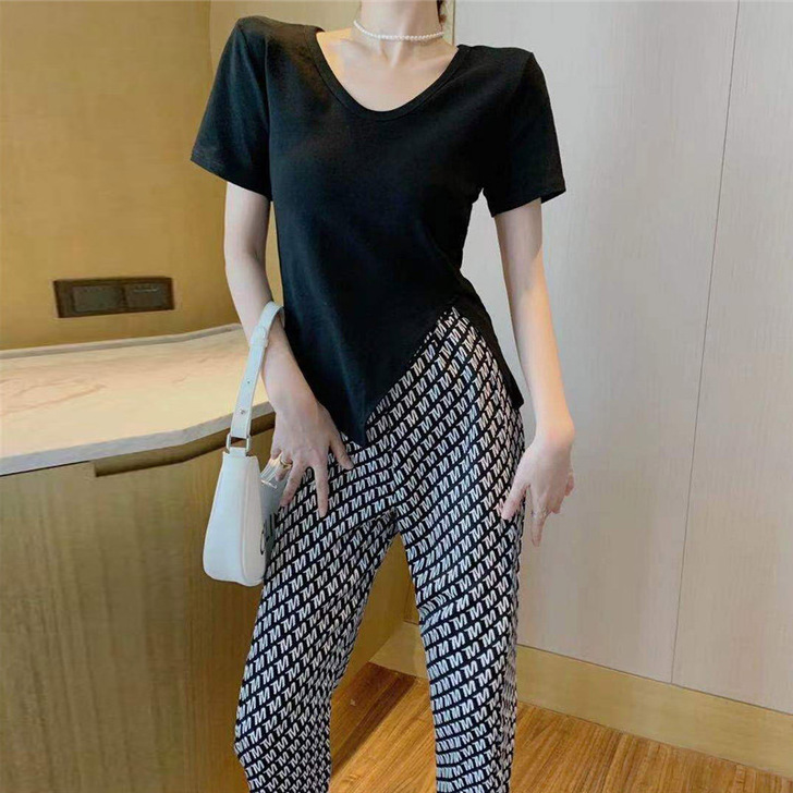 晶美雅 蕾丝雪纺衫