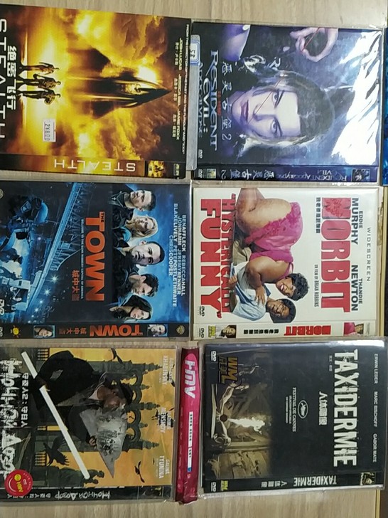 简装国外dvd影碟影片，3元一张，运费10...