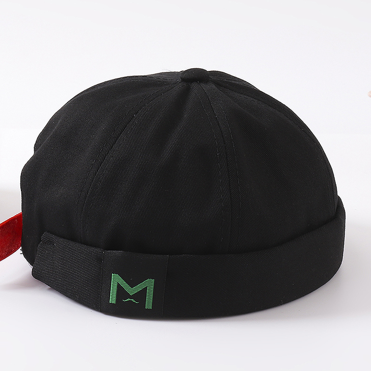 薄款帽子无檐瓜皮帽地主帽男街头潮人嘻哈帽子...