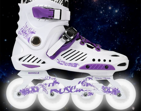 溜冰鞋成人轮滑鞋直排轮专业平花鞋花式鞋旱冰...