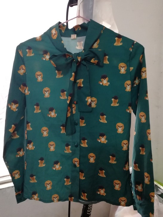 雪纺衬衫 s码 清柜